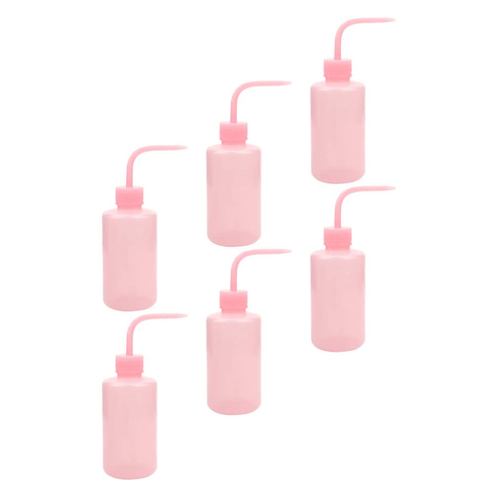 **Healeved Lash Cleanser & Eyelash Cleaner - 250ML Wash Bottles (6-Pack) - Squeeze Bottles for Safe Tattoo, Piercing & Lash Cleansing - Ideal for Salon, Lab & Beauty Professionals**    *(Use Cases: Perfect for eyelash extensions, tattoo aftercare, piercing cleaning, salon hygiene, lab applications, and beauty professionals.)*