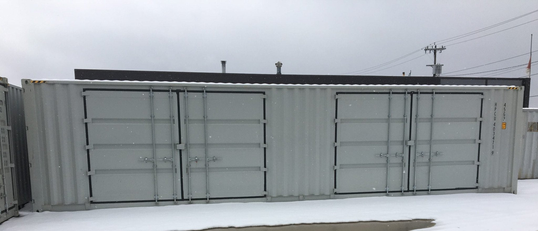 40ft Multi-Door Shipping Container - Heavy Duty Steel Storage Unit with 5-Side Access | Secure Cargo Transport & Warehouse Storage Solution for Businesses