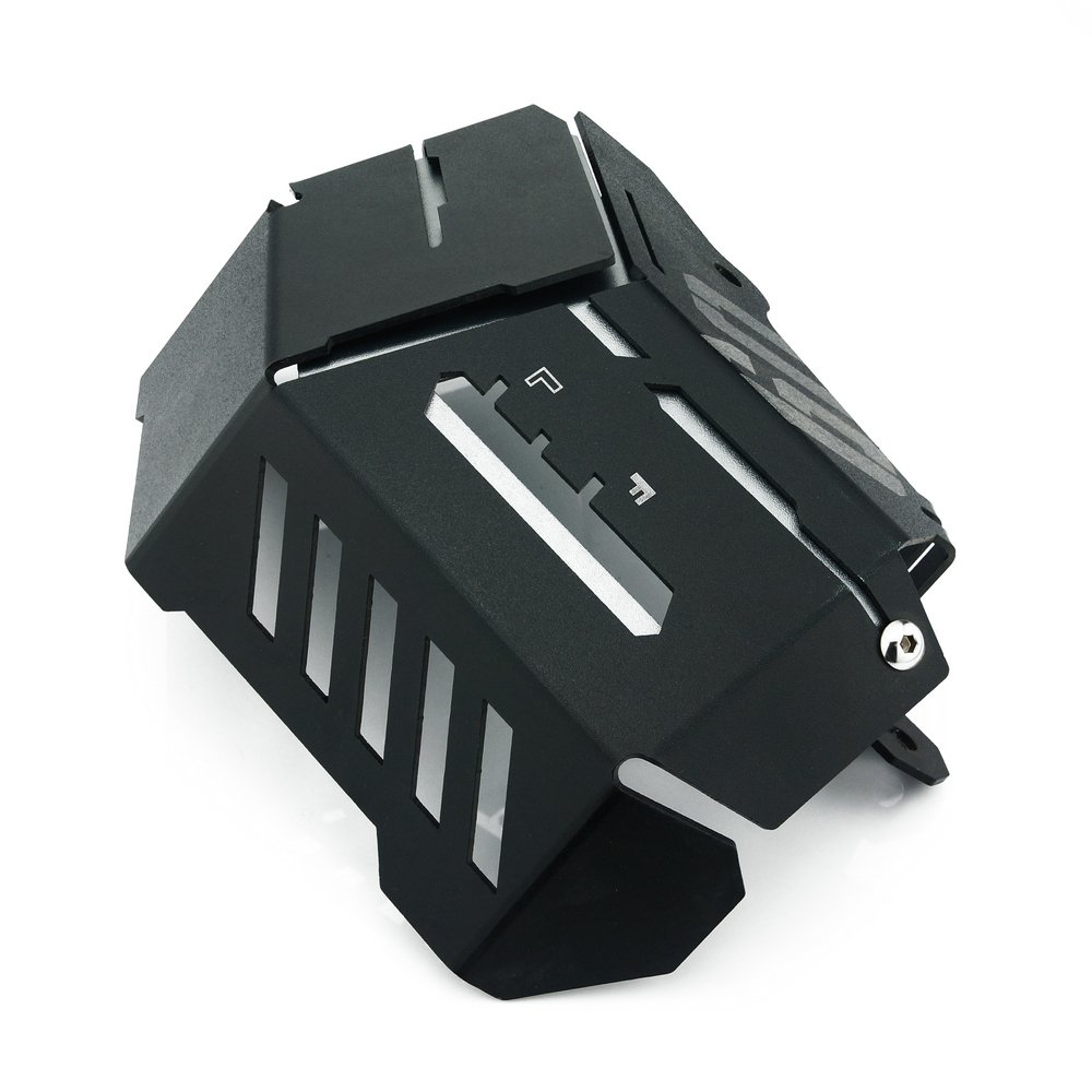 Heinmo Motocross Motorcycle Radiator Side Cover & Coolant Reservoir Tank Grill Guard for Yamaha MT-09 FZ-09 (2014-2016) - Durable Protective Cover for Off-Road & Street Riding