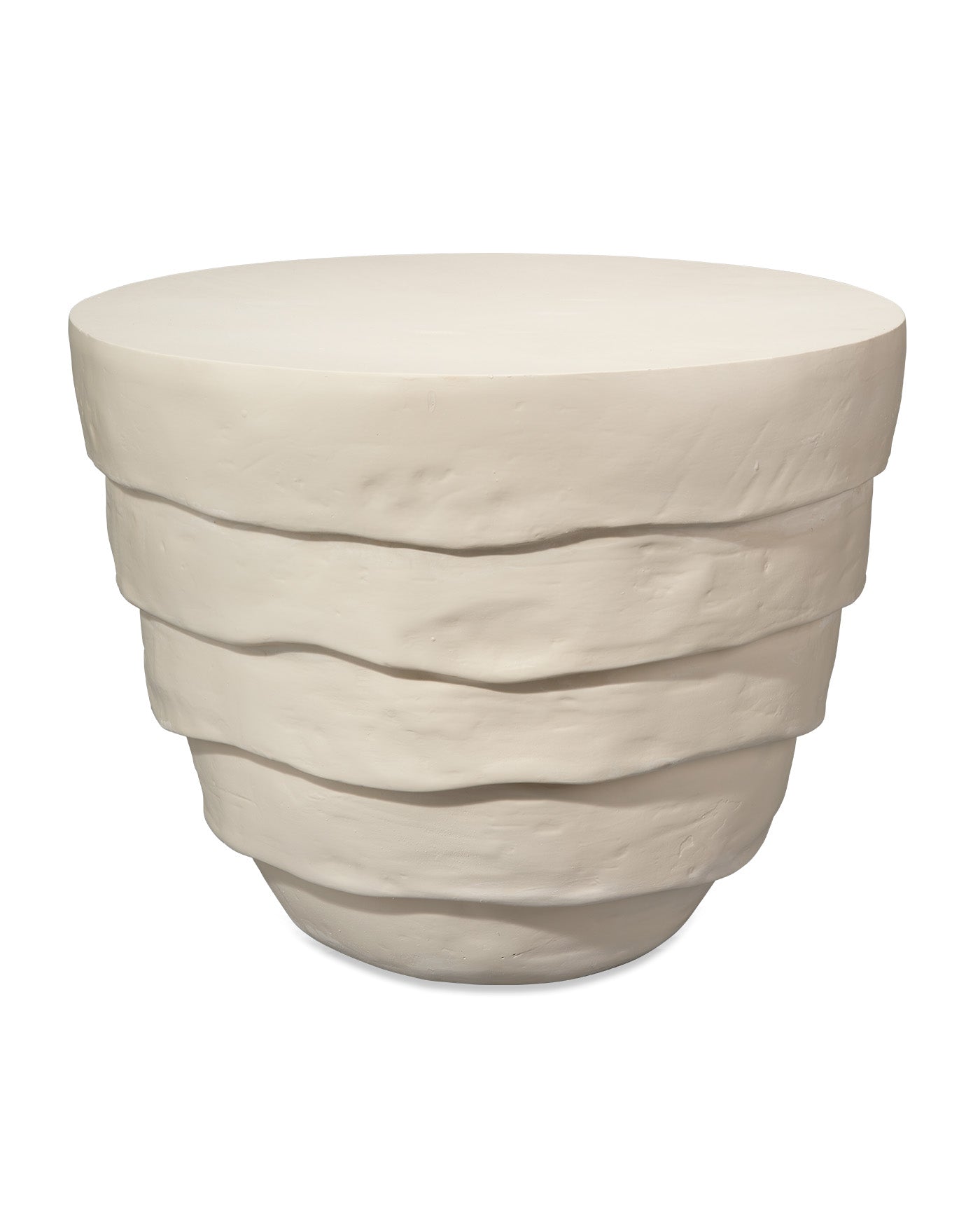 Modern Concentric Side Table - Stylish Round End Table for Living Room, Bedroom & Office - Perfect for Coffee, Books & Decor