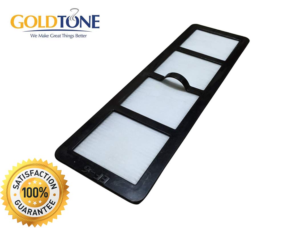 GOLDTONE Replacement Vacuum Filter (2 Pack) - Compatible with EUREKA AS1000 Series Upright Air Speed Vacuum Cleaner - Replaces EUREKA EF-6 69963 - HEPA Filtration for Dust & Allergens - Perfect for Home Cleaning & Pet Hair Removal