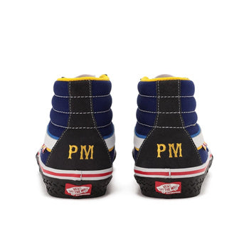 Vans X Pa’din Musa Skate Sk8 Hi Shoes - Blue High-Top Sneakers for Men & Women | Streetwear, Skateboarding & Casual Wear