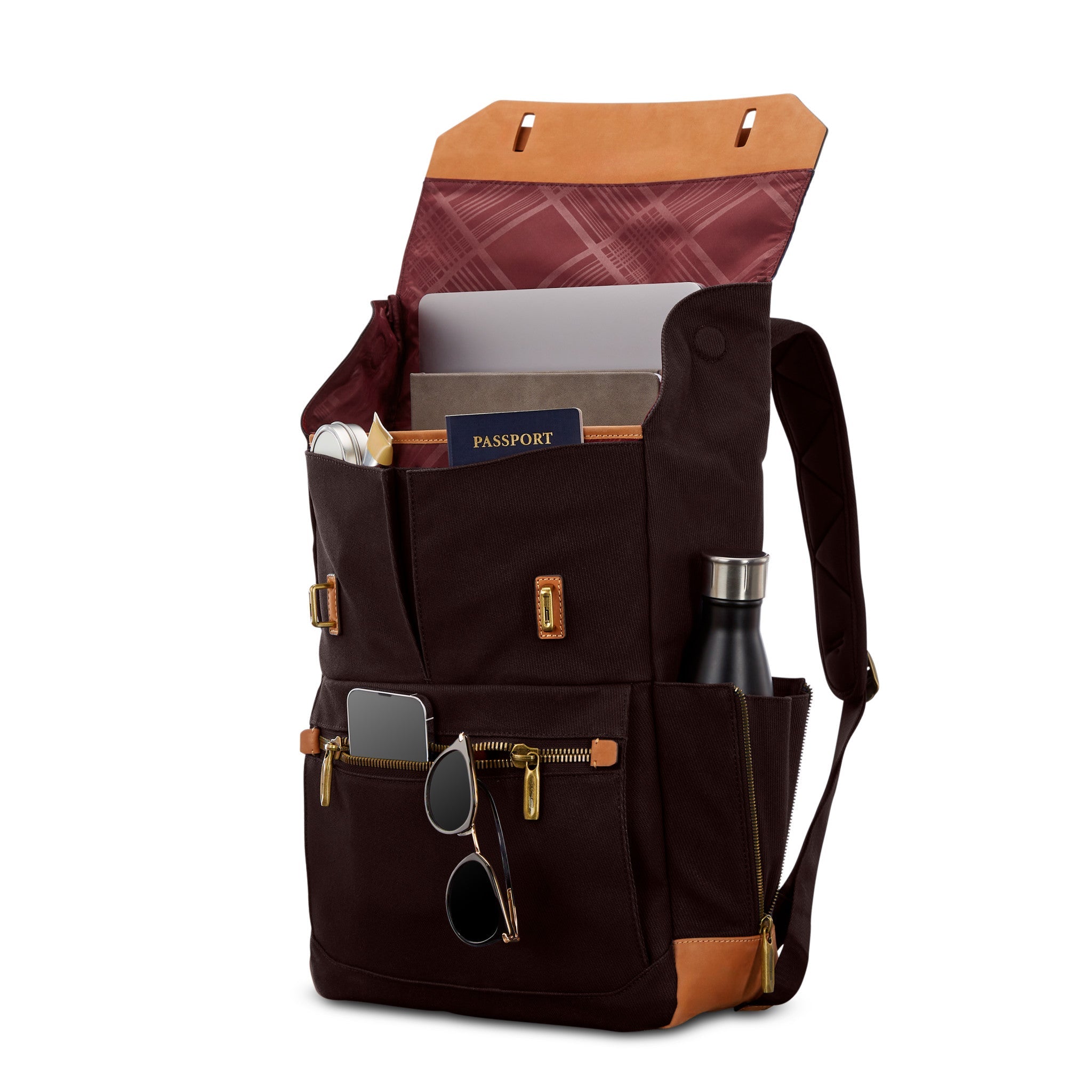 Hartmann Reserve Backpack - Premium Durable Laptop Backpack for Men & Women - Water-Resistant Travel & Work Backpack for Business, Commuting & Outdoor Adventures