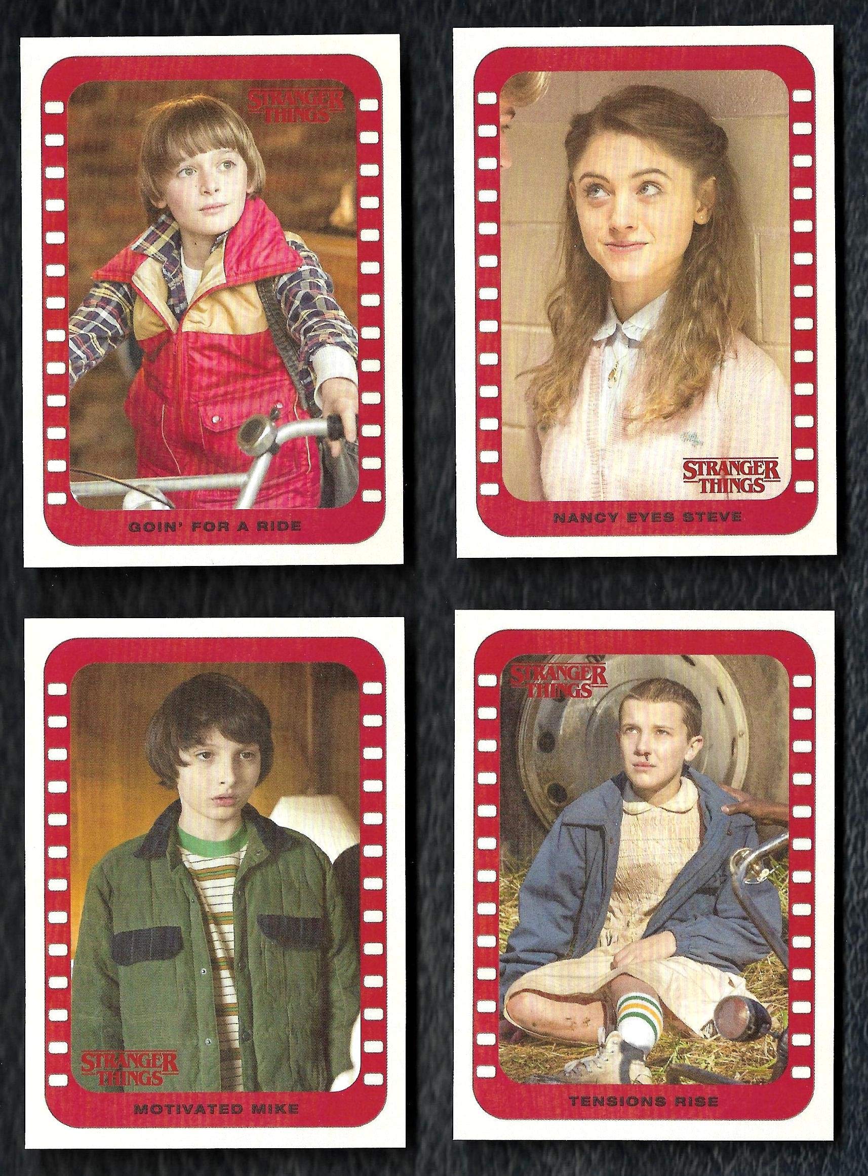 2018 Topps Netflix Stranger Things Season 1 Complete Trading Card Set 1-100 with All 3 Insert Sets - Mini Master Collection for Collectors, Gift for TV Show Fans, Perfect for Display & Trading
