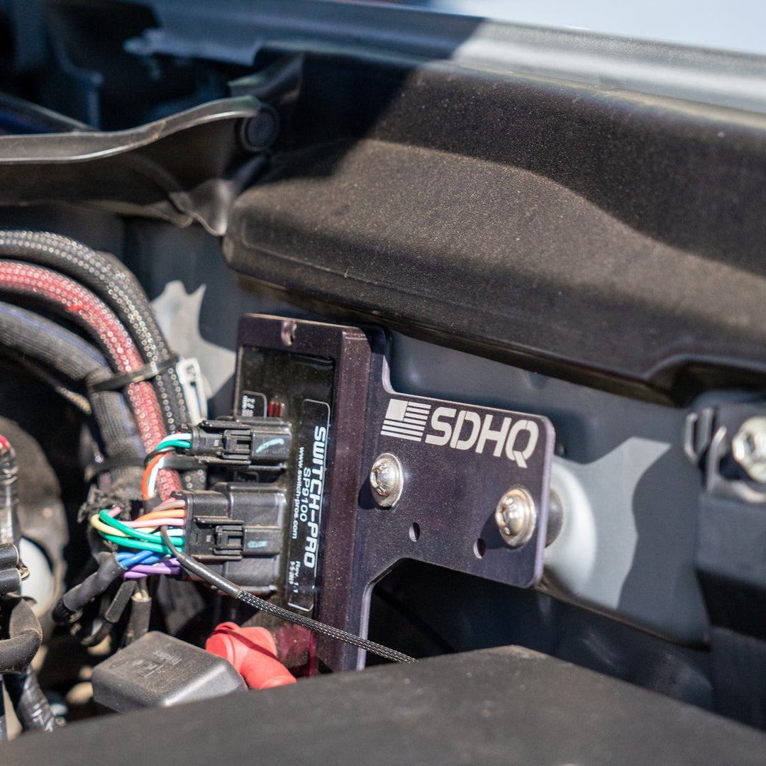 2005-2023 Toyota Tacoma SDHQ Built Switch Pros Power Module Mount - Off-Road & Overlanding Accessory for Enhanced Electrical Control