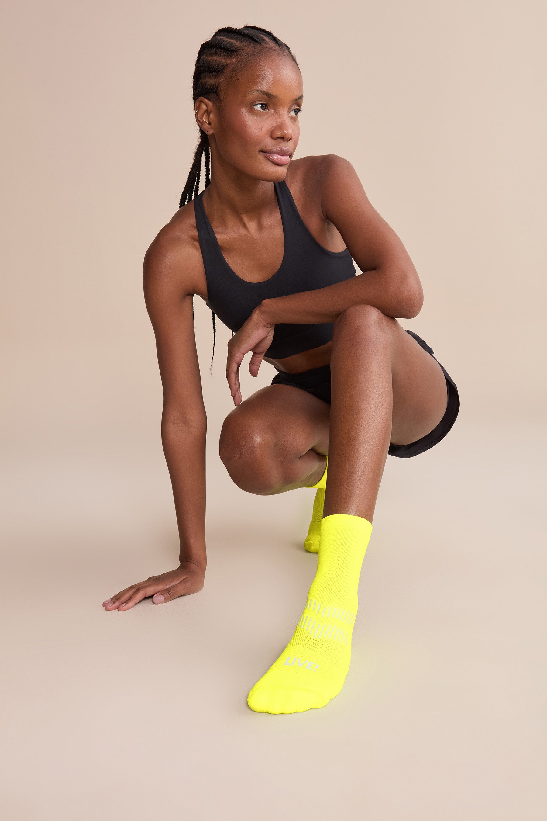 Unisex Reflex Run Socks - Breathable Cushioned Athletic Socks for Running, Training & Sports - Perfect for Jogging, Gym Workouts & Outdoor Activities