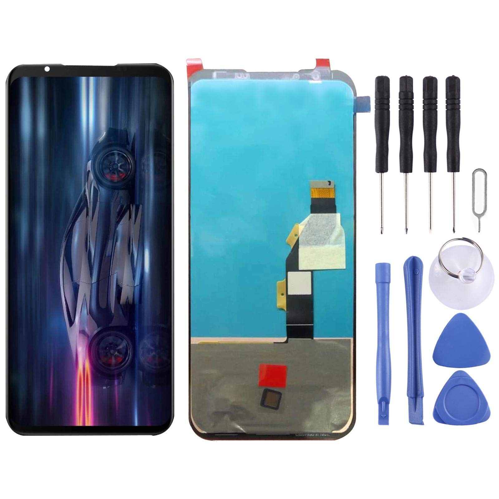 Original AMOLED LCD Screen & Digitizer Full Assembly for ZTE Nubia Red Magic 5G NX659J - High-Quality Replacement Display with Touch Panel - Perfect for Gaming, Streaming & Daily Use on Your 2020 Smartphone