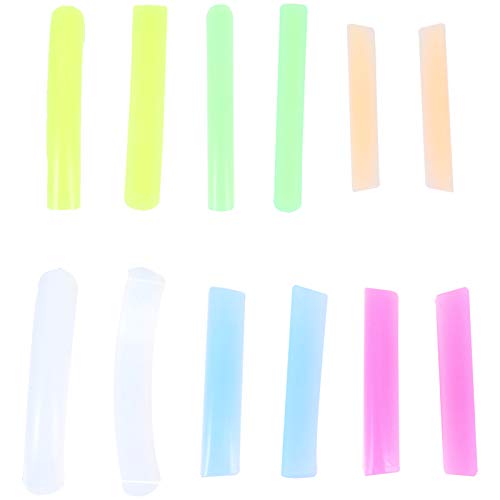Minkissy 6 Pairs Reusable Silicone Eyelash Perming Pads - Eyelash Perm Lift Pads & Curler Refill Rods for Perfect Lash Lifting - Ideal for Salon & Home Eyelash Extensions Care