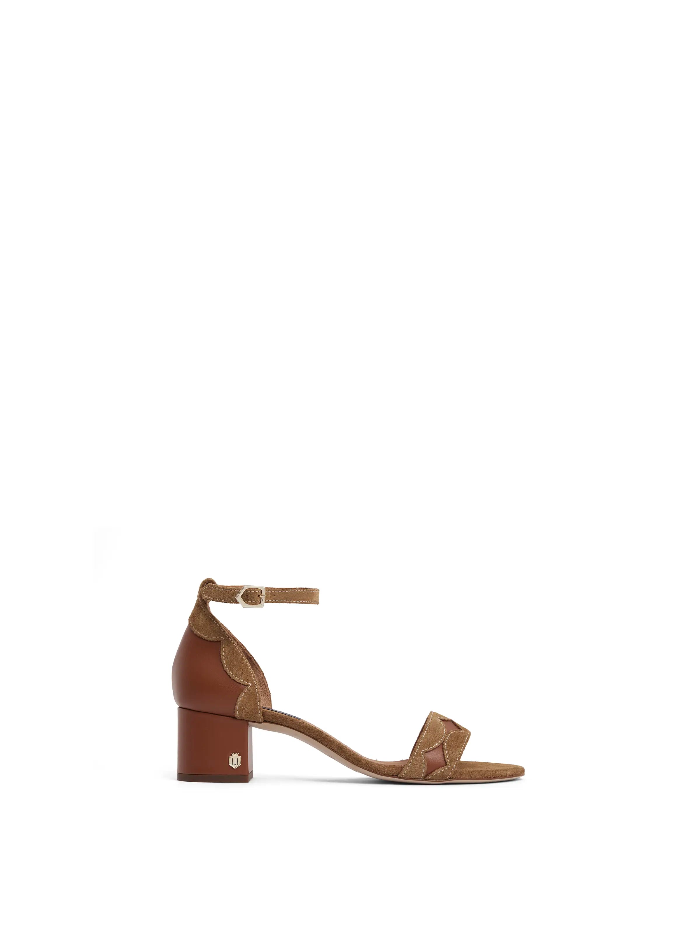 Ohio Women's Tan Mid Heel Pumps - Comfortable Office & Wedding Shoes for Professional and Formal Occasions