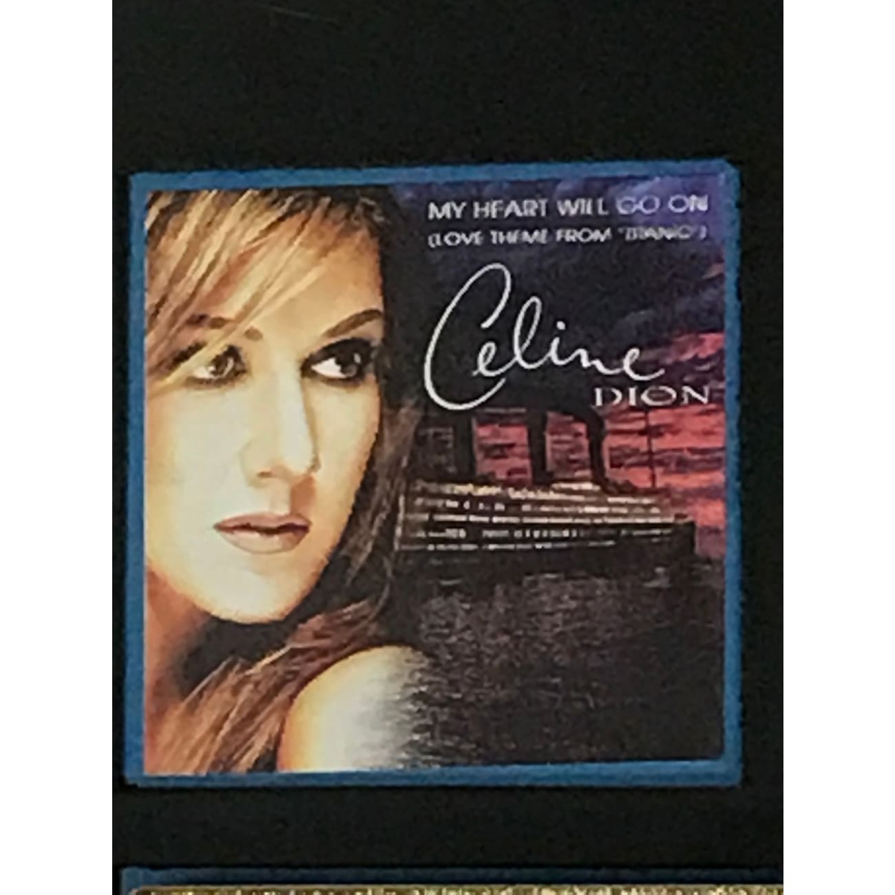 Celine Dion My Heart Will Go On Titanic Love Theme Song - RIAA Certified Gold Single Award - Perfect for Romantic Moments & Titanic Movie Fans