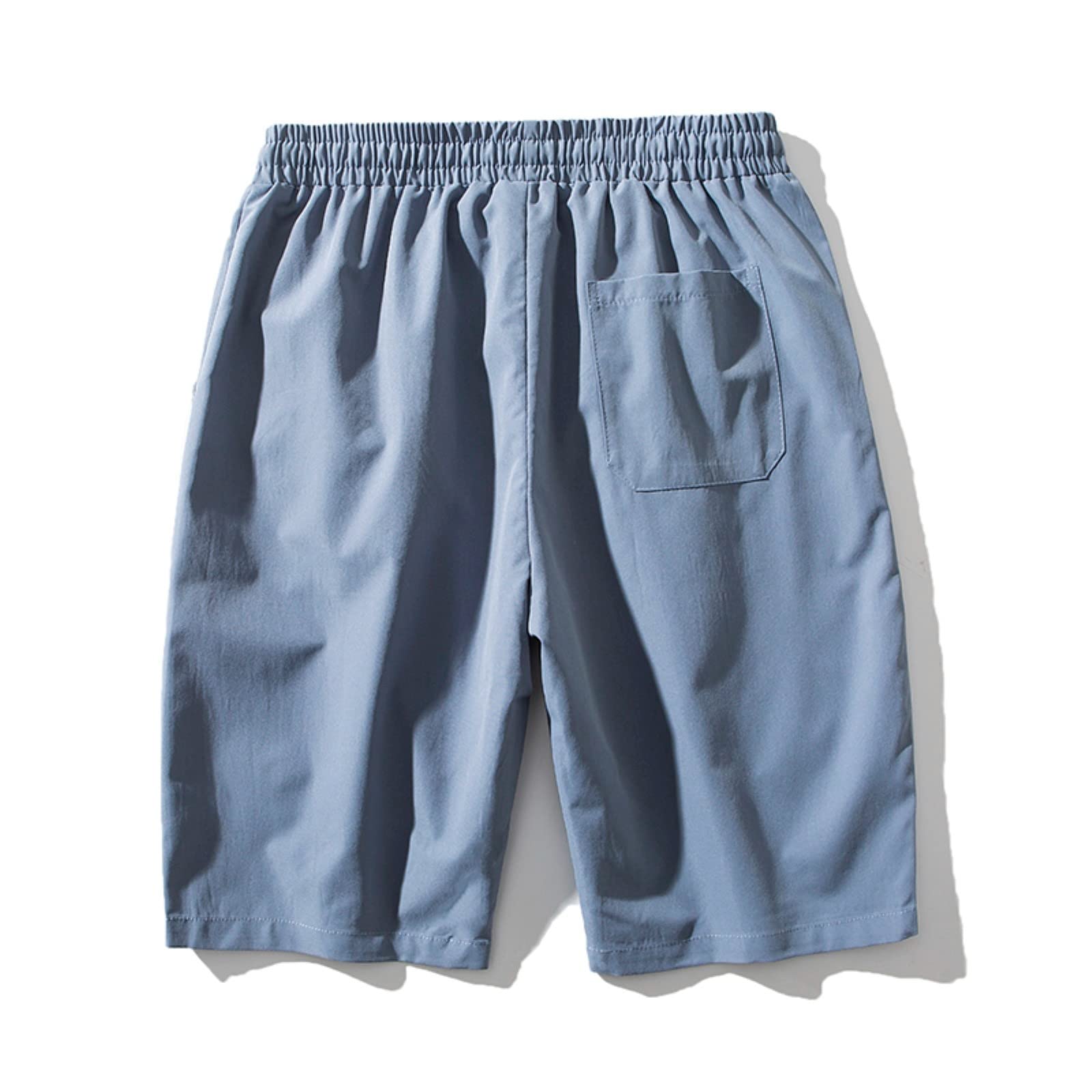 Men's Loose Fit Casual Shorts with Drawstring - Summer Sports Running Shorts in Solid & Printed Colors | Perfect for Gym, Jogging & Outdoor Activities