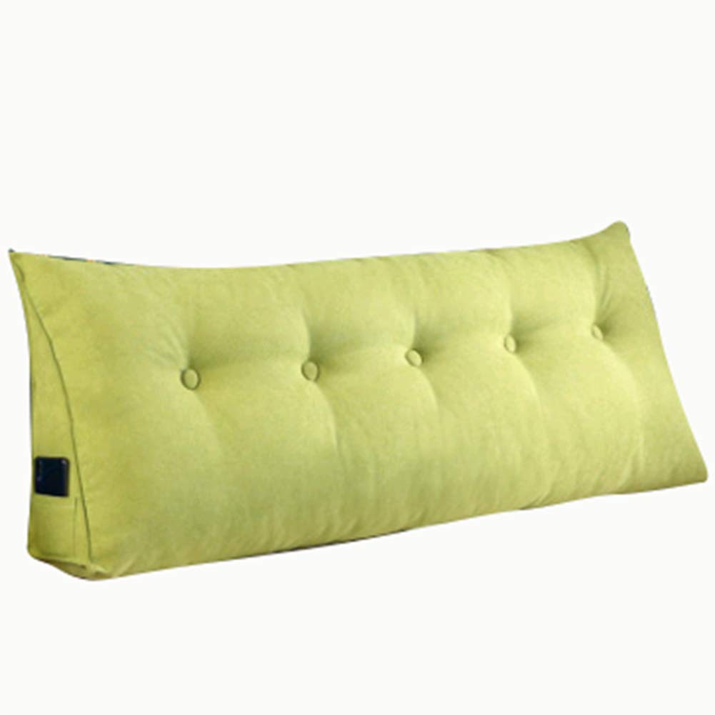 Ergonomic Triangle Reading Pillow - Back Support Wedge Cushion for Bed, Sofa & Floor - Removable Cover - Perfect for Reading, Watching TV & Relaxing