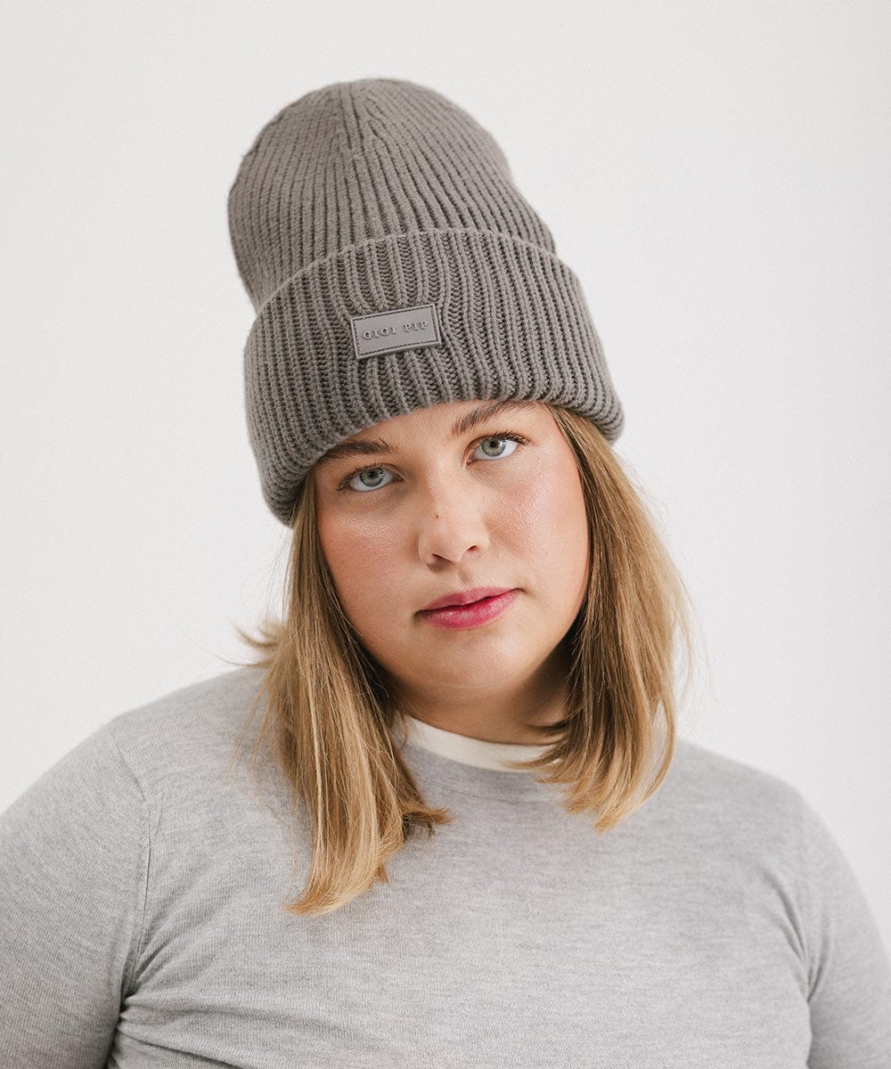 Gigi Merino Wool Beanie Hat for Women - Soft & Warm Winter Knit Cap - Perfect for Skiing, Hiking & Outdoor Activities