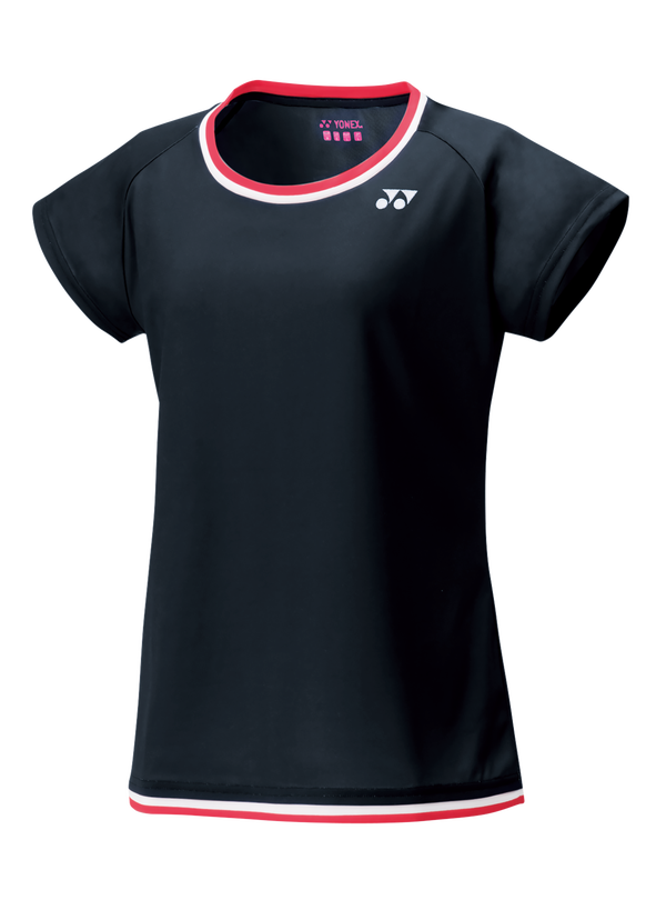 Yonex 16441 Women's Crew Neck Badminton Shirt - Breathable & Lightweight Sports Top for Badminton, Tennis & Casual Wear