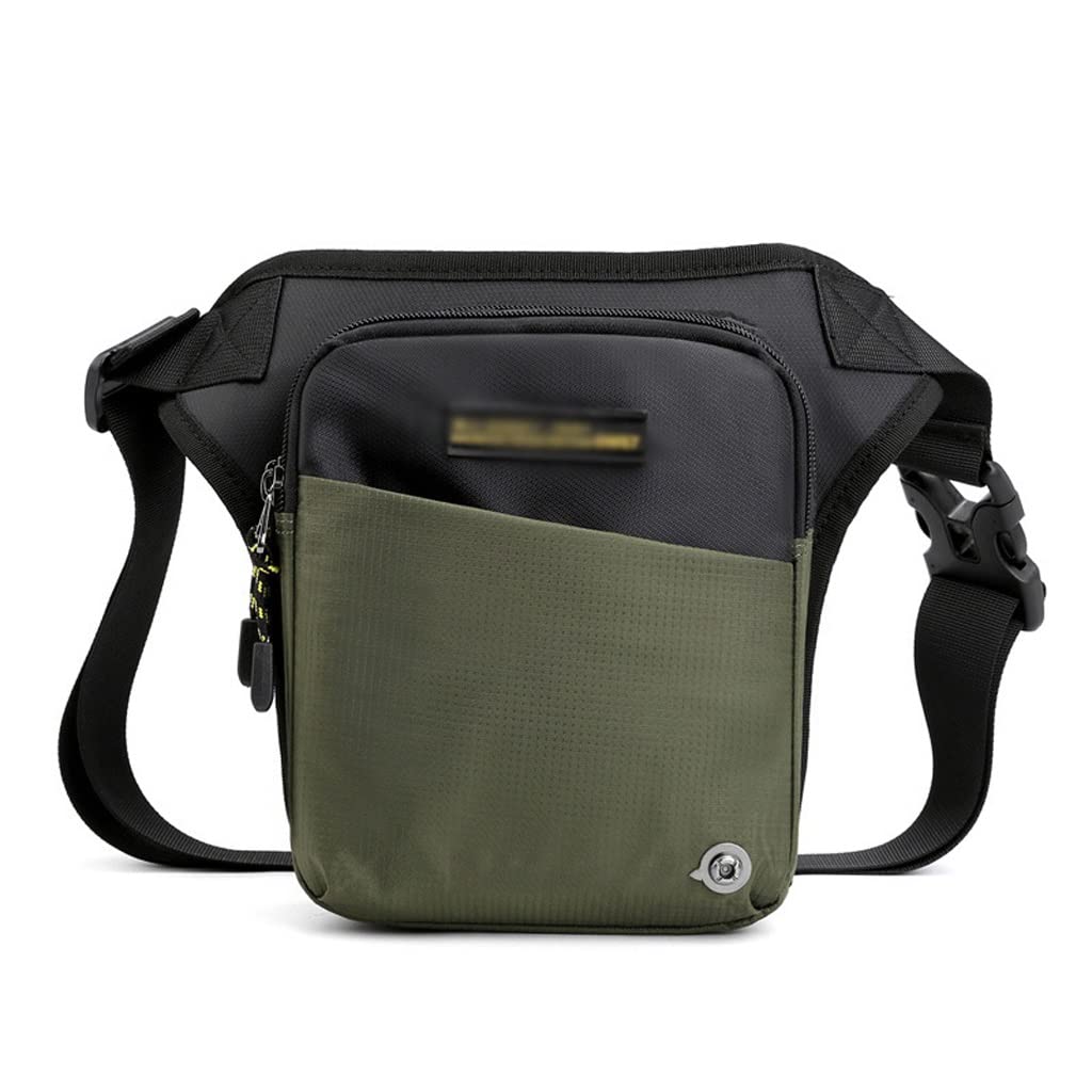 Waterproof Nylon Drop Leg Bag - Thigh Hip Bum Belt Fanny Pack for Men - Motorcycle Riding, Travel & Outdoor Activities - Crossbody Shoulder Bag (Color: C) - Perfect for Cycling, Hiking & Adventure Sports