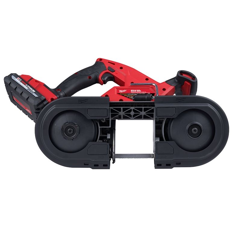 M18 FUEL 18V Lithium-Ion Brushless Cordless Compact Dual Trigger Band Saw Kit (2829S-22) - Perfect for Metal Cutting, Plumbing, and Electrical Work