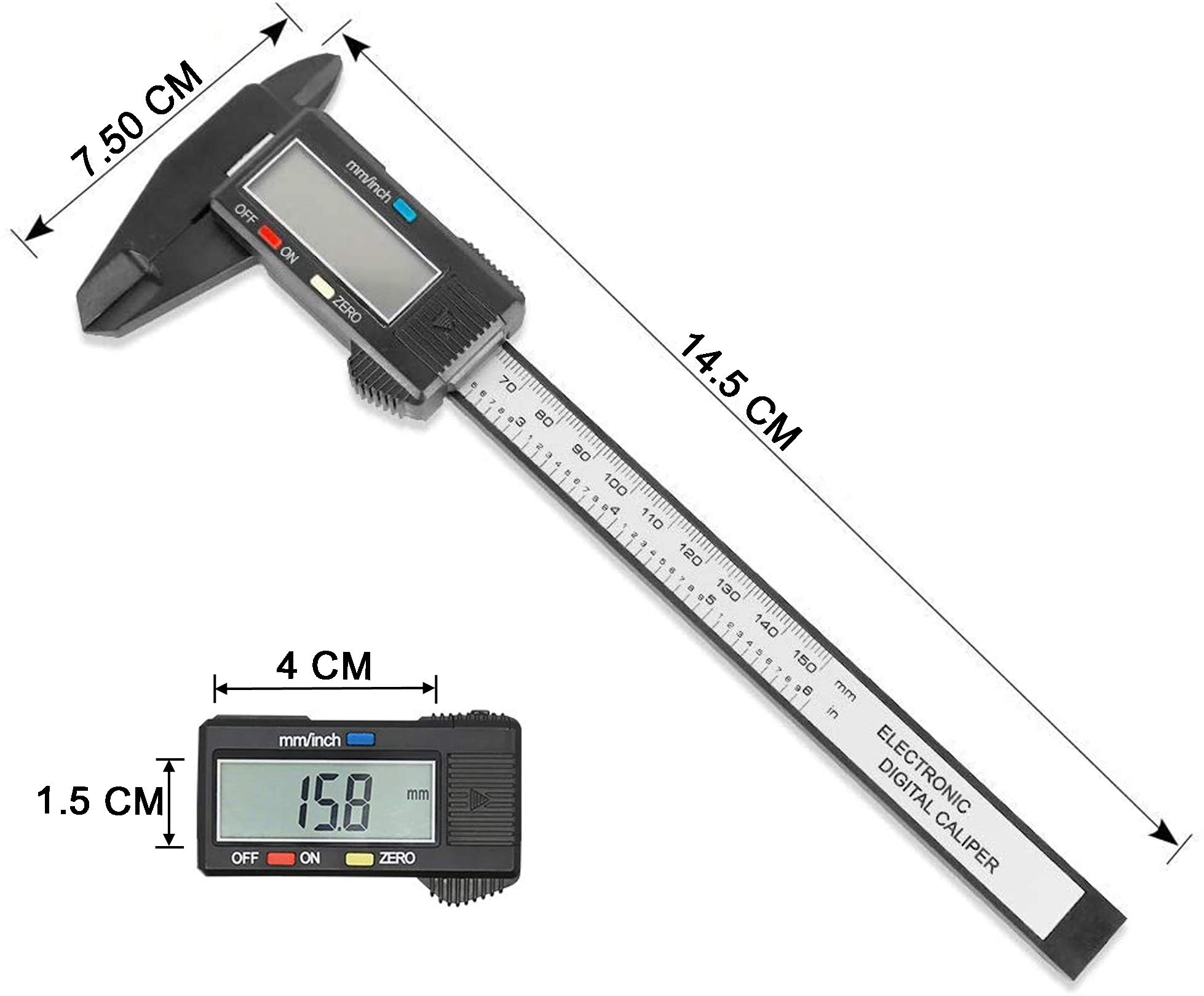 Digital Caliper 150mm/6