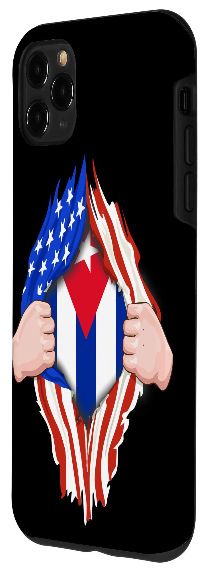 iPhone 11 Pro Max Case - Cuban Flag Design with 
