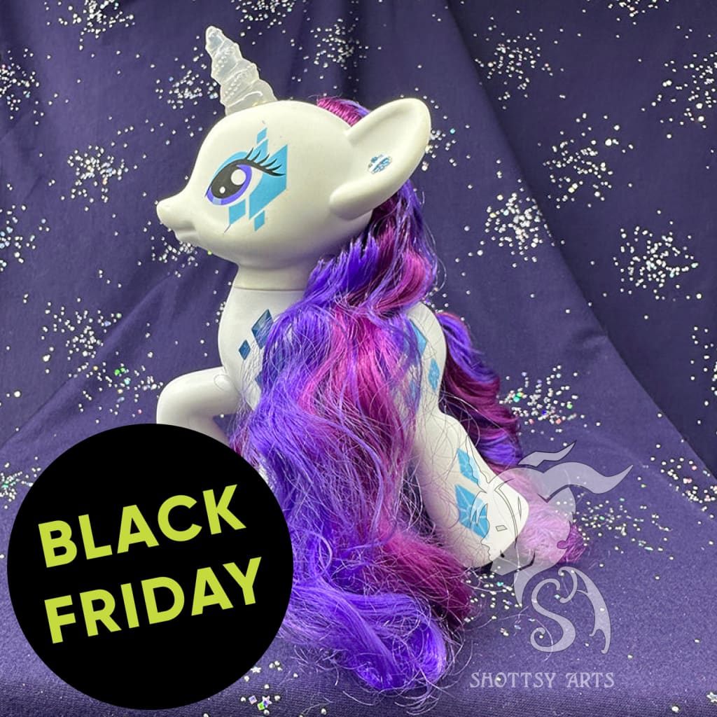 Rarity Light Up LED Unicorn Plush Toy - Glowing Stuffed Animal for Kids, Girls & Boys - Perfect for Bedroom Decor, Night Light & Gift Giving