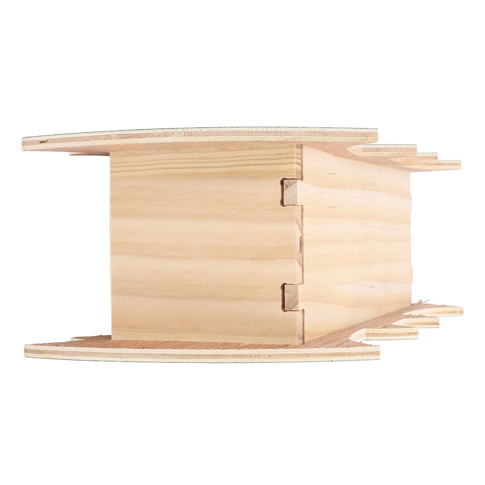 Handcrafted Weatherproof Wooden Bat House Kit - Natural Bat Shelter for Outdoor & Attic Use - Eco-Friendly Bat Box to Attract Bats for Natural Pest Control in Gardens & Backyards