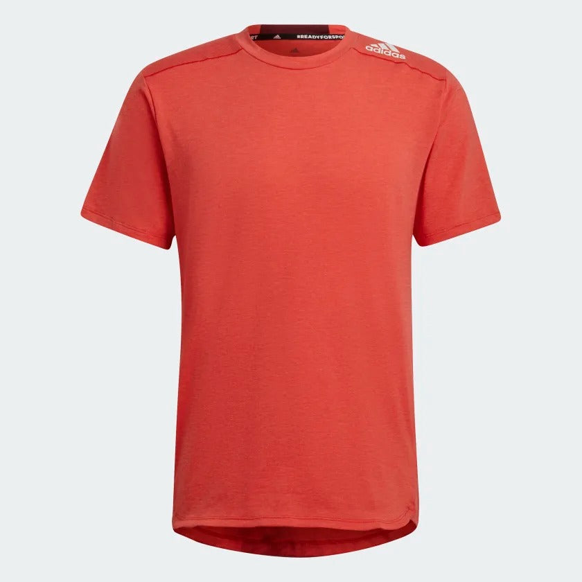 adidas Men's Training T-Shirt - Moisture Wicking Workout Tee for Gym, Running & Fitness | Lightweight & Breathable Activewear