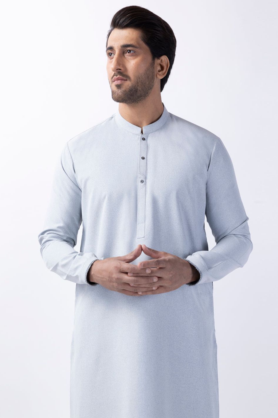 Stylish Light Blue Blended Kurta for Women | Traditional Indian Almirah Dress | Perfect for Festivals, Weddings & Casual Wear