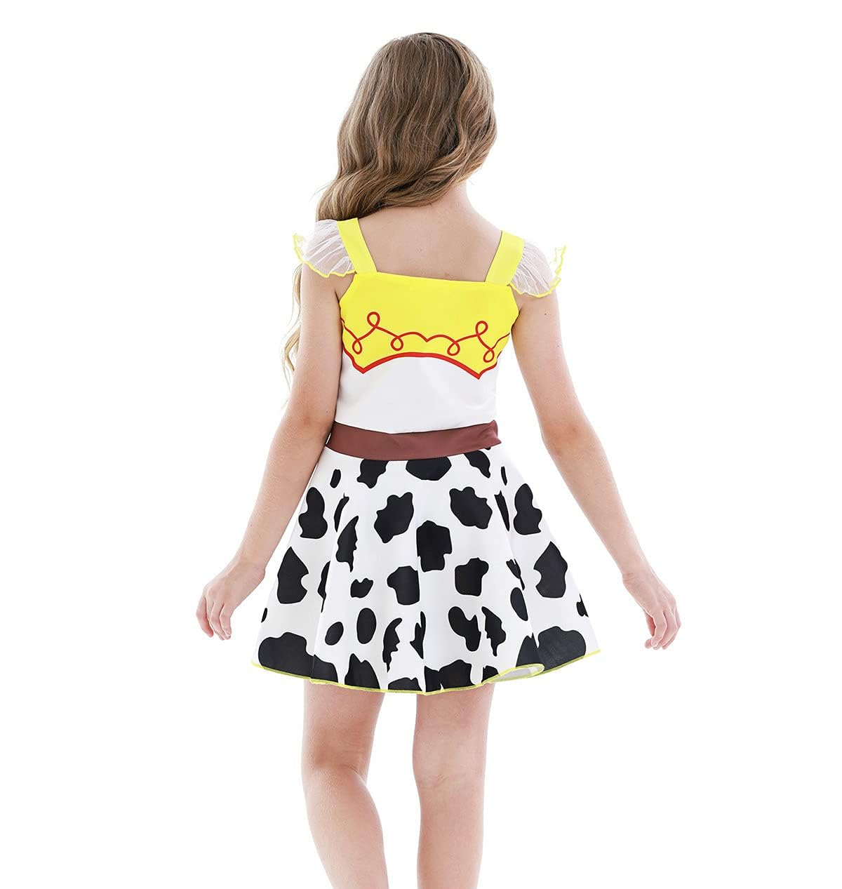 Jessie Cowgirl Costume for Girls - Play Dress Up Outfits, Princess Dresses for Birthday Party & Cosplay | Western Theme, Halloween, Role Play, Photo Shoot