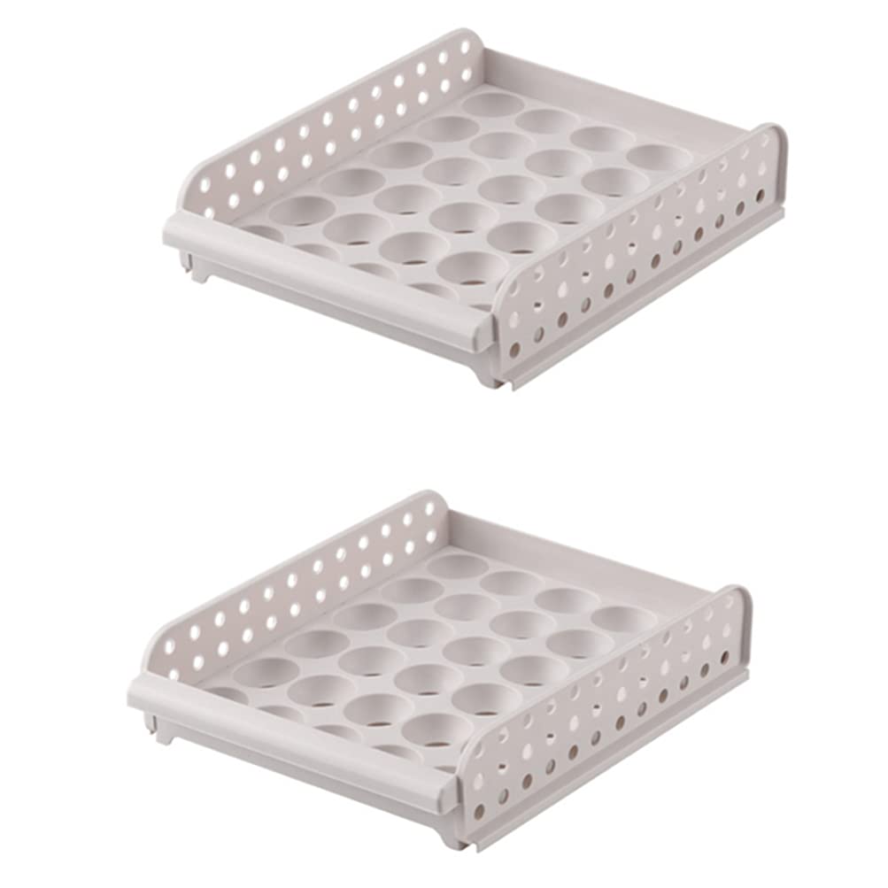 1pc Egg Storage Container - Practical Refrigerator Egg Holder with Grid Design for Freshness Keeper | Perfect for Kitchen, Fridge Organization & Farm Fresh Egg Storage