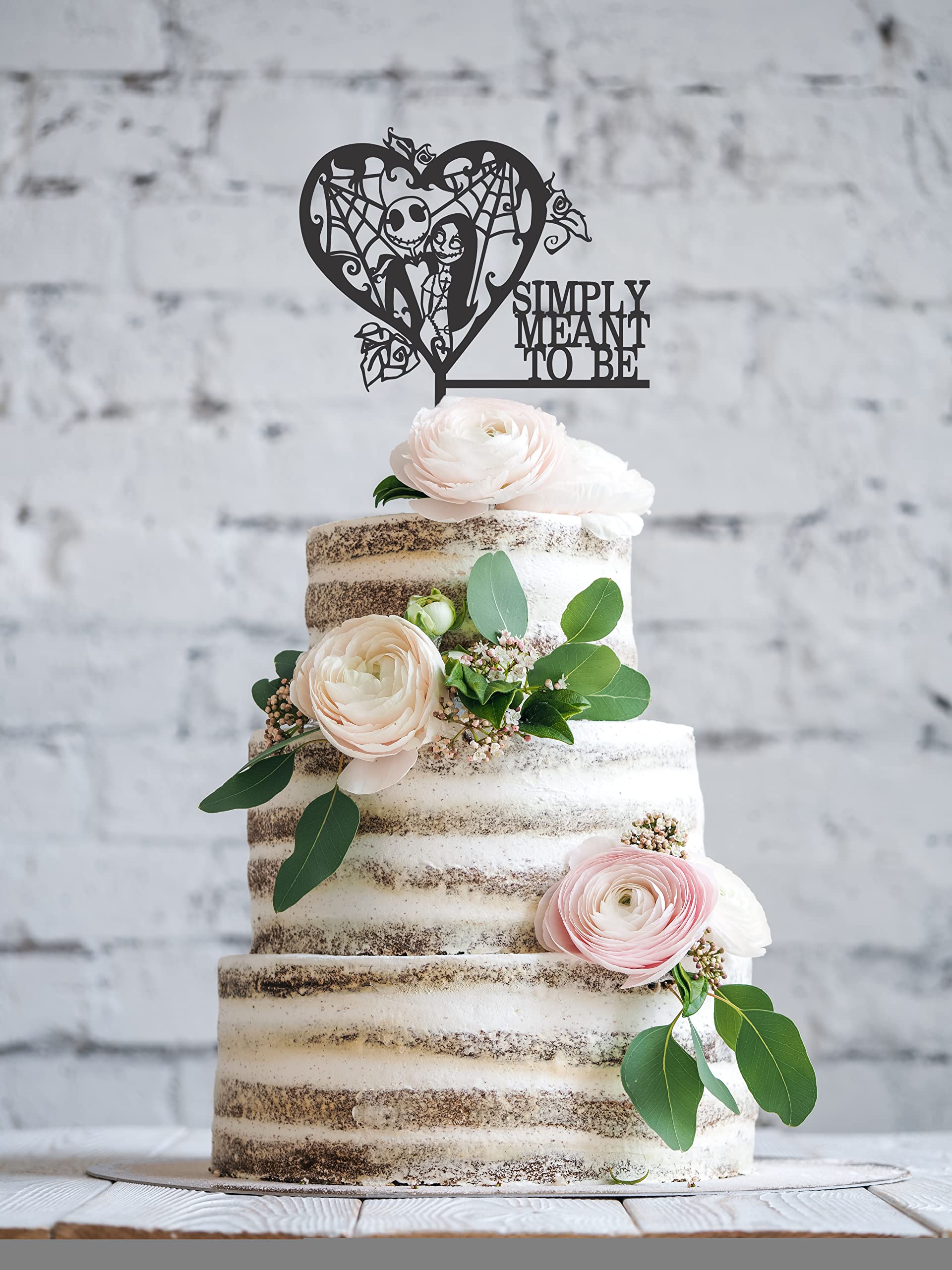 Custom Wedding Cake Topper - Halloween, Christmas & Skeleton Themed Spooky Cake Decorations for Weddings, Parties & Special Events