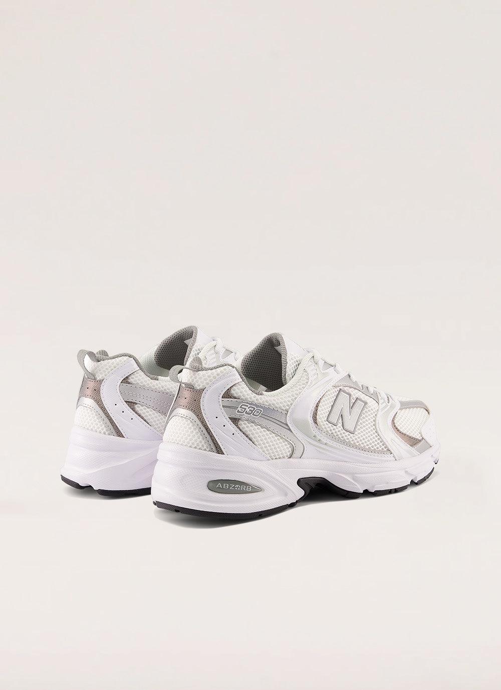 530 Sneaker for Men & Women - White Casual Running Shoes for Walking, Gym & Everyday Wear