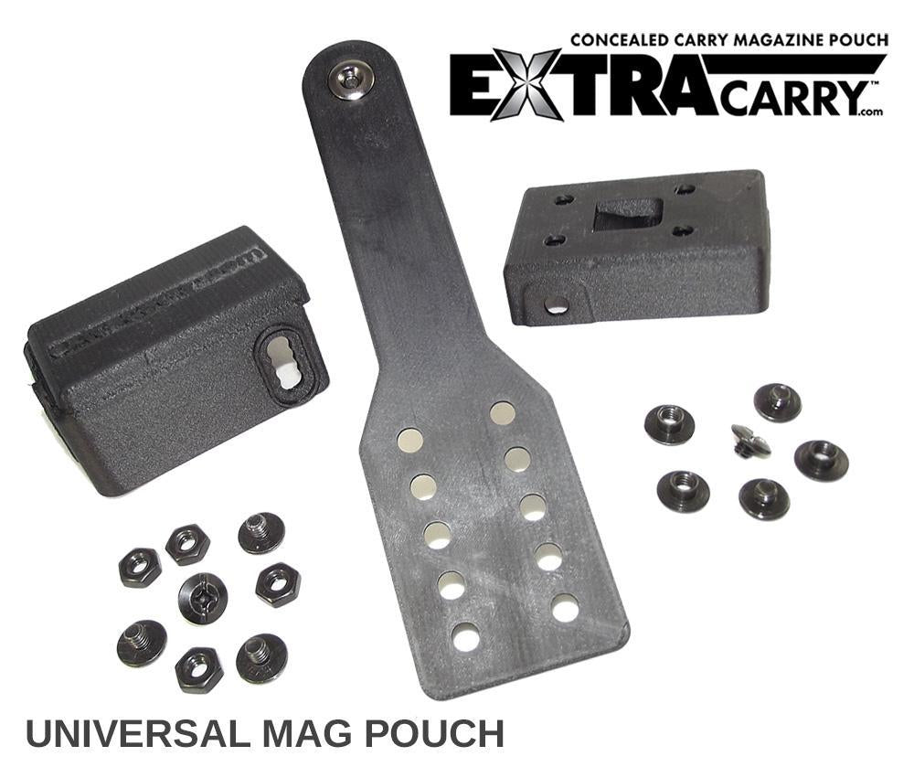 ExtraCarry Concealed Mag Holder - Small .380 Version | Universal Pistol Magazine Pouch for CCW & Tactical Use