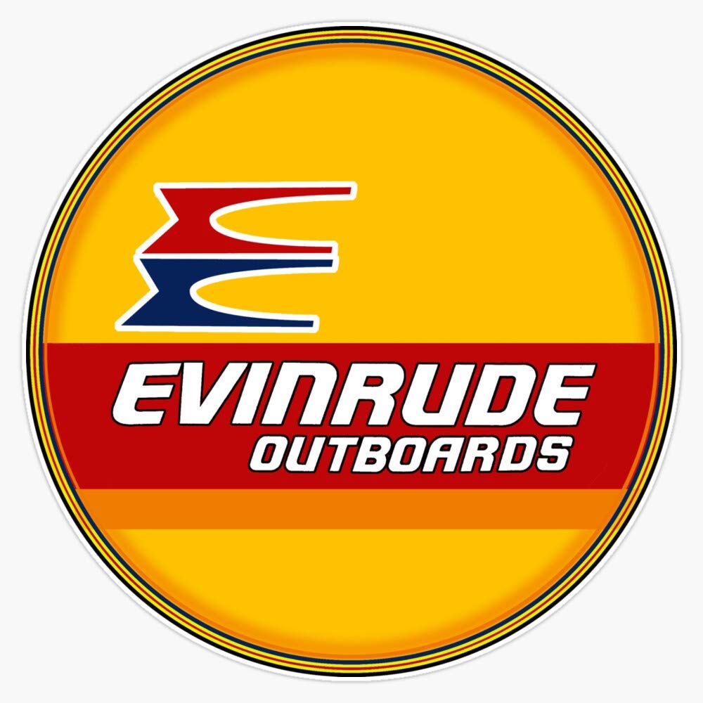 Leyland Designs Evinrude Outboard Motors Vinyl Sticker - Durable 5