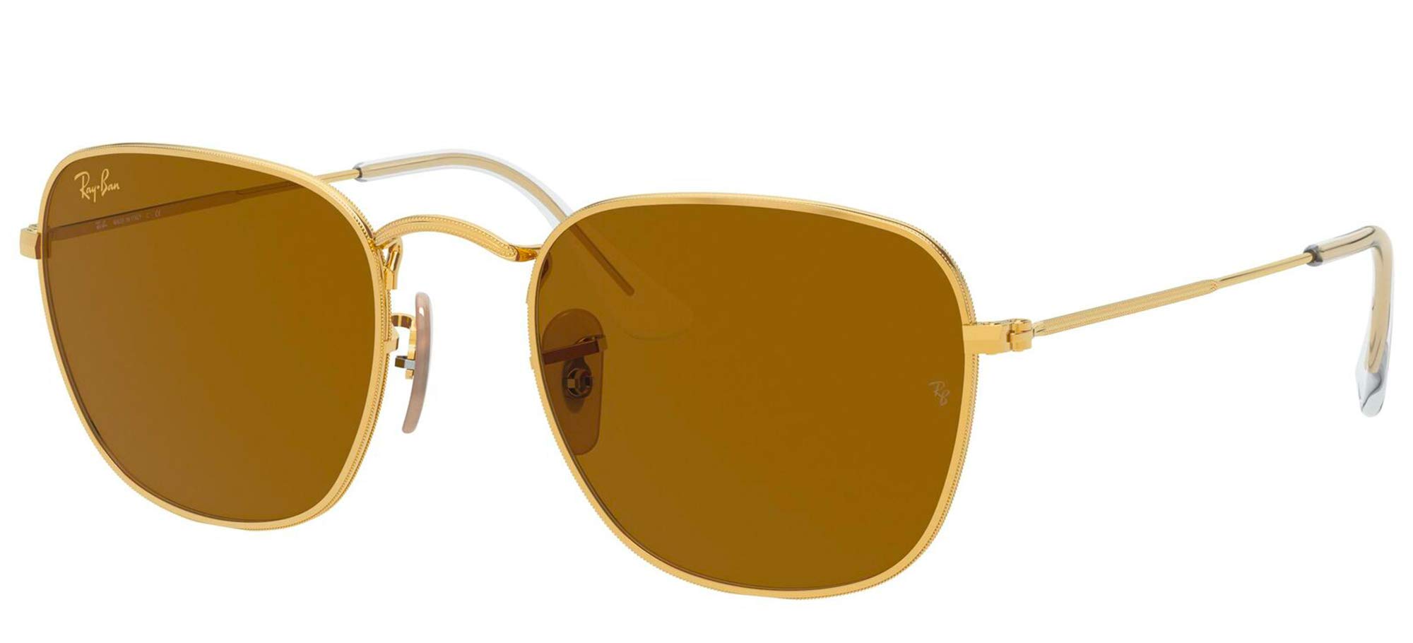 Ray-Ban RB3857 Frank Square Sunglasses for Men & Women - Classic Polarized UV Protection Aviator Style - Perfect for Driving, Beach, and Outdoor Activities
