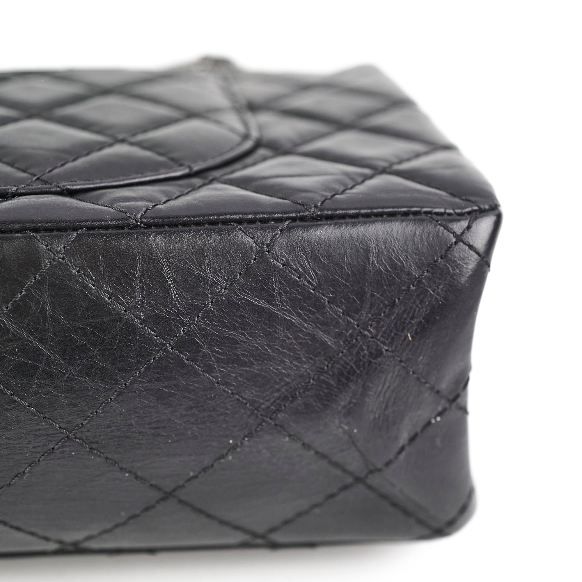 Chanel Reissue 226 Black Calfskin Leather Handbag - Series 18 Luxury Shoulder Bag for Women | Perfect for Work, Evening Events & Fashion Outings
