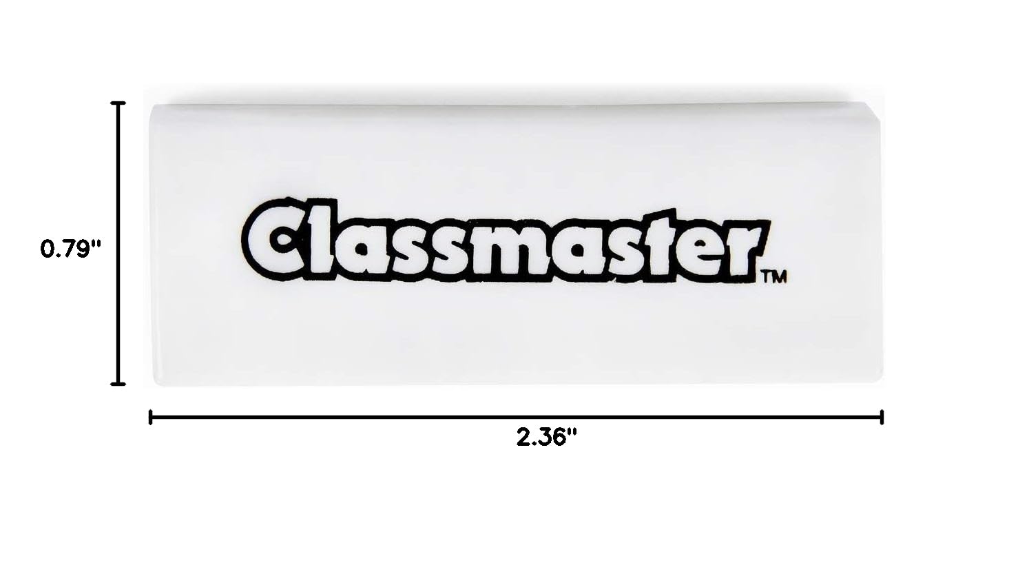 Classmaster Large Erasers 20-Pack for School & Office Use