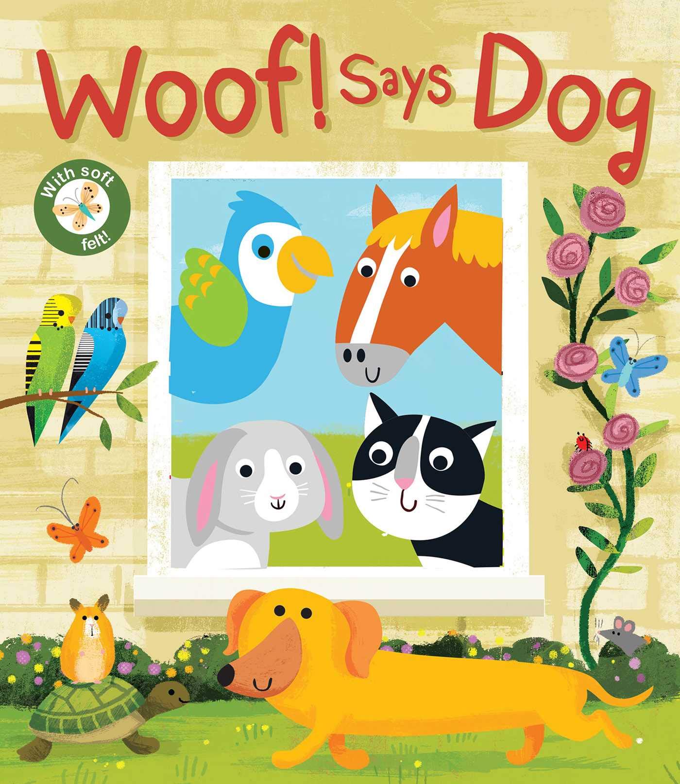 Woof! Says Dog - Interactive Talking Plush Toy for Kids & Pets | Fun Gift for Dog Lovers, Birthday & Playtime