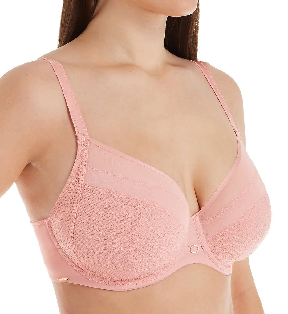 Chantelle Women's Plunge Bra - Comfortable Lace Underwire Push Up Bra for Everyday Wear & Special Occasions
