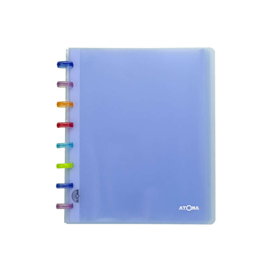 Atoma Tutti Frutti Notebook - Refillable A5 Notebook (165 x 210 mm) for School, Office & Creative Journaling - Durable Spiral Binding with Vibrant Fruity Design
