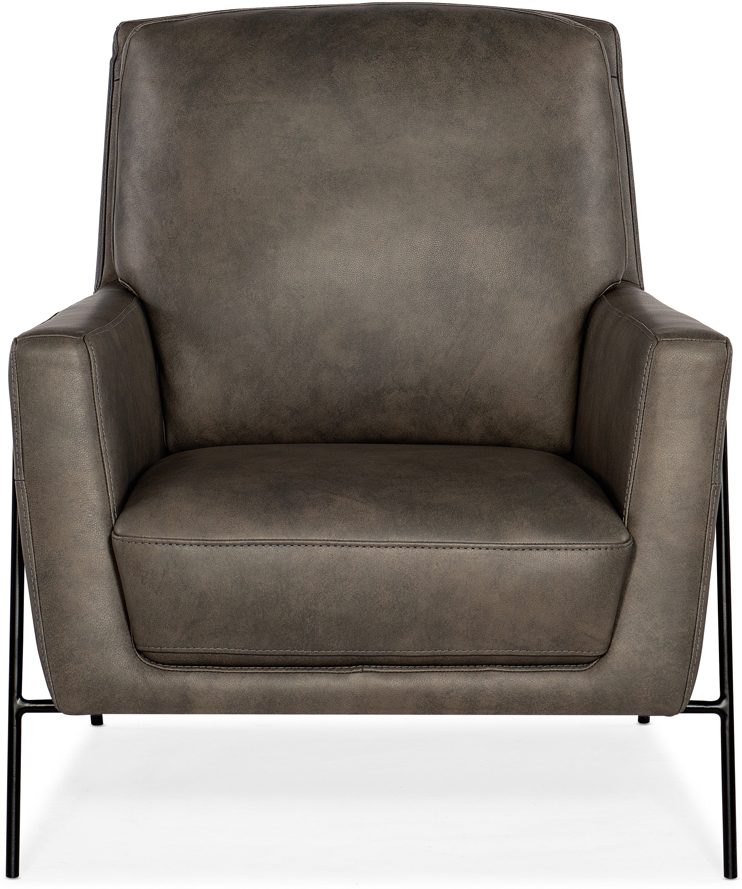 Amette Modern Metal Frame Club Chair - Stylish & Comfortable Lounge Seating for Living Room, Office, or Patio