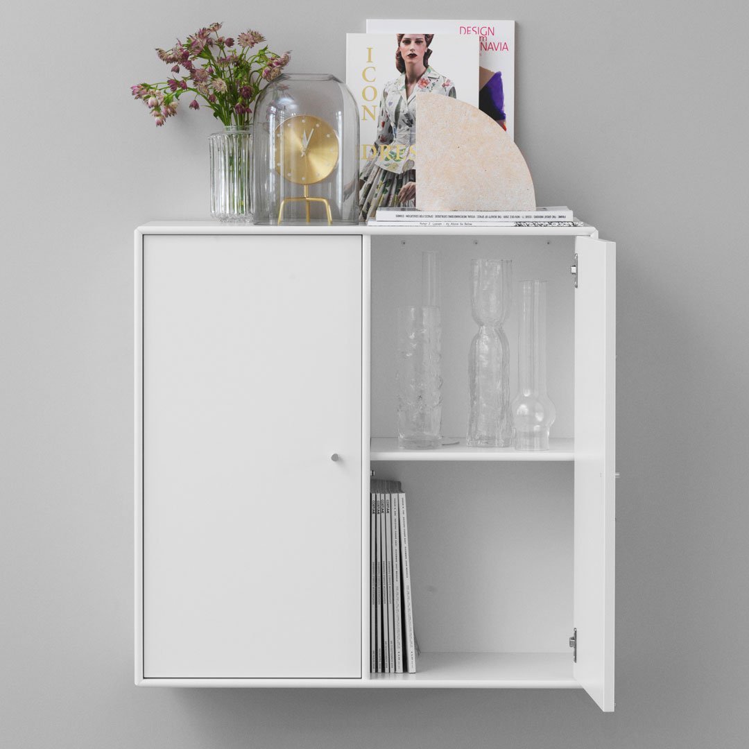 Wall Mounted Storage Cabinet - Space Saving Bathroom & Kitchen Organizer for Home & Office Use