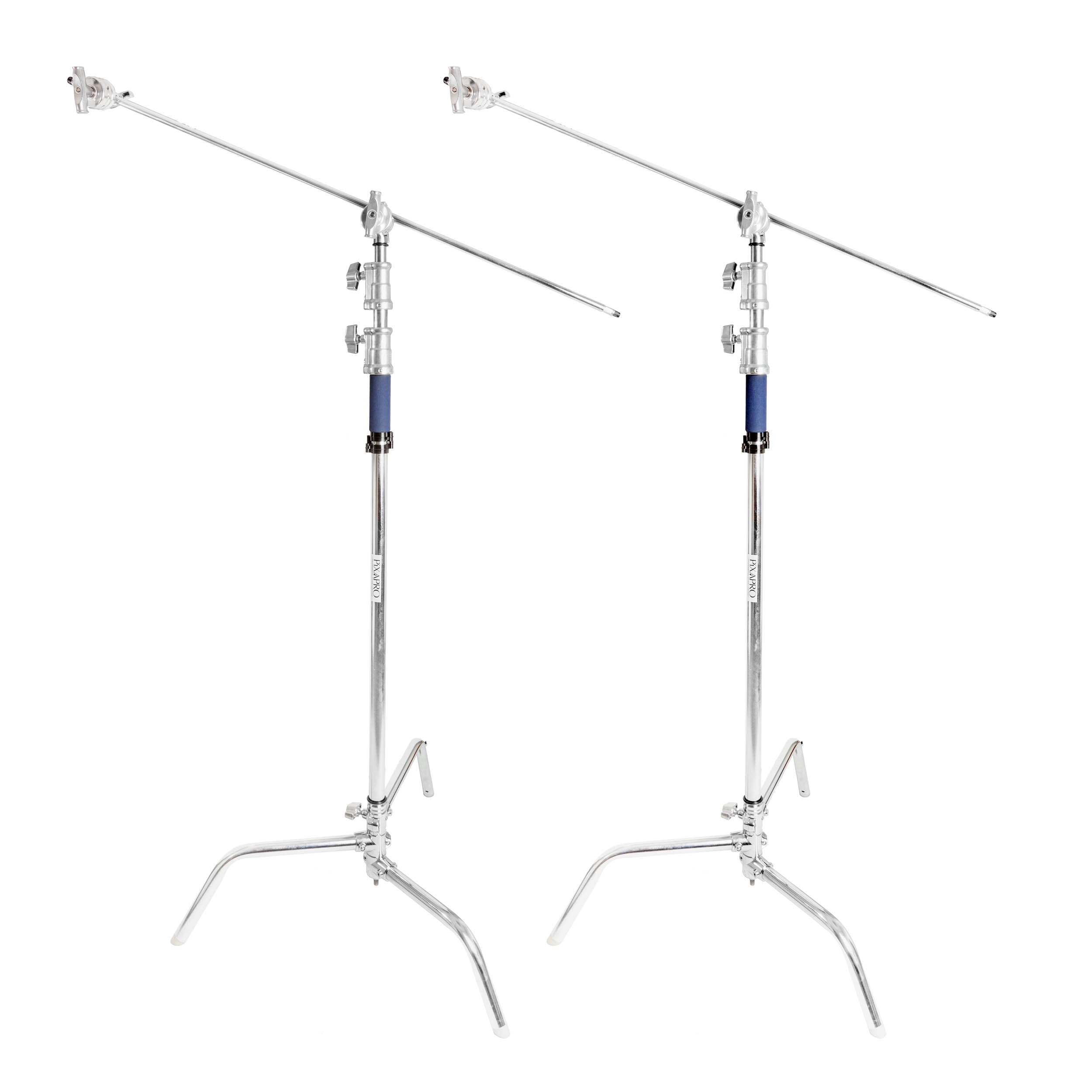 Collapsible & Portable C Stand with Grip & Arm Set for Photography - Heavy Duty Light Stand for Studio, Video & Outdoor Shooting (Non-Adjustable Legs) - Perfect for Photographers, Videographers & Content Creators