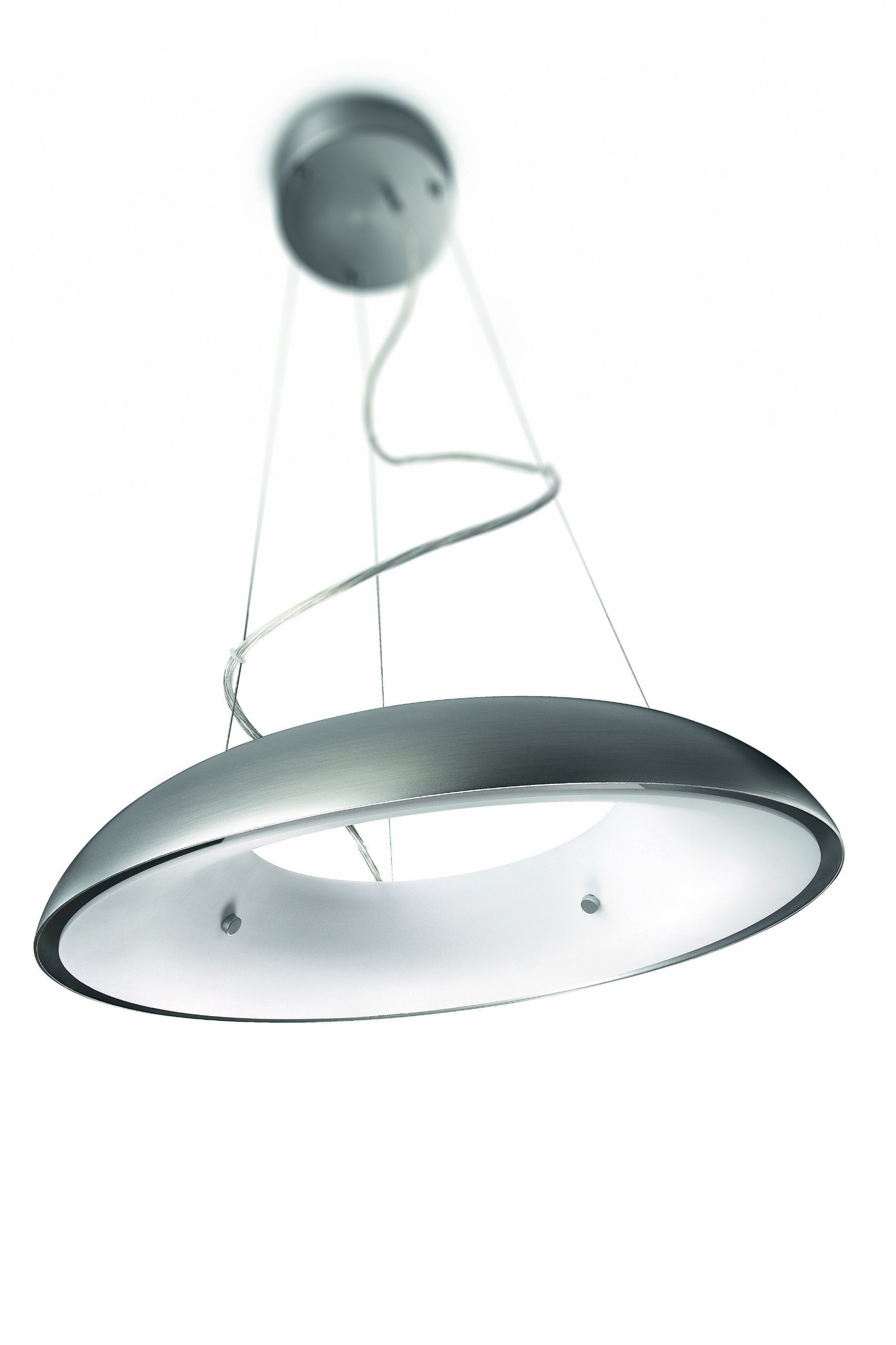 Philips 40233/48/48 Ecomoods Energy Efficient LED Pendant Light Fixture - Modern Aluminum Hanging Light for Kitchen Island, Dining Room & Bedroom Lighting