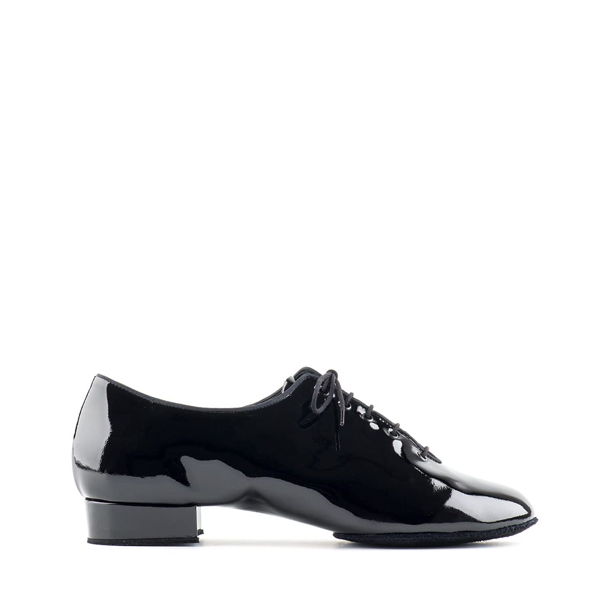 PAOUL - Telemark Men's Dance Shoes 2051_30 Black Paint | Standard Ballroom & Latin Dance Shoes for Men | Perfect for Competitions, Performances & Social Dancing