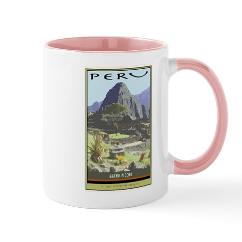 White/Pink Inside - Peru Mug