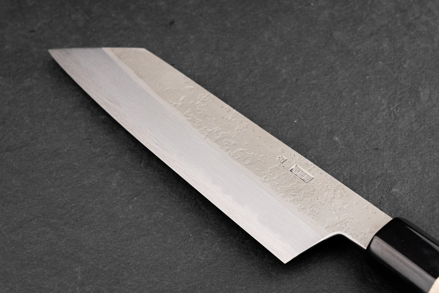 Premium Sakai Kikumori Kikuzuki Rin Kiritsuke Santoku Knife 180mm - Japanese High-Carbon Steel Chef's Knife for Slicing, Dicing & Precision Cutting - Perfect for Home Cooks & Professional Kitchens