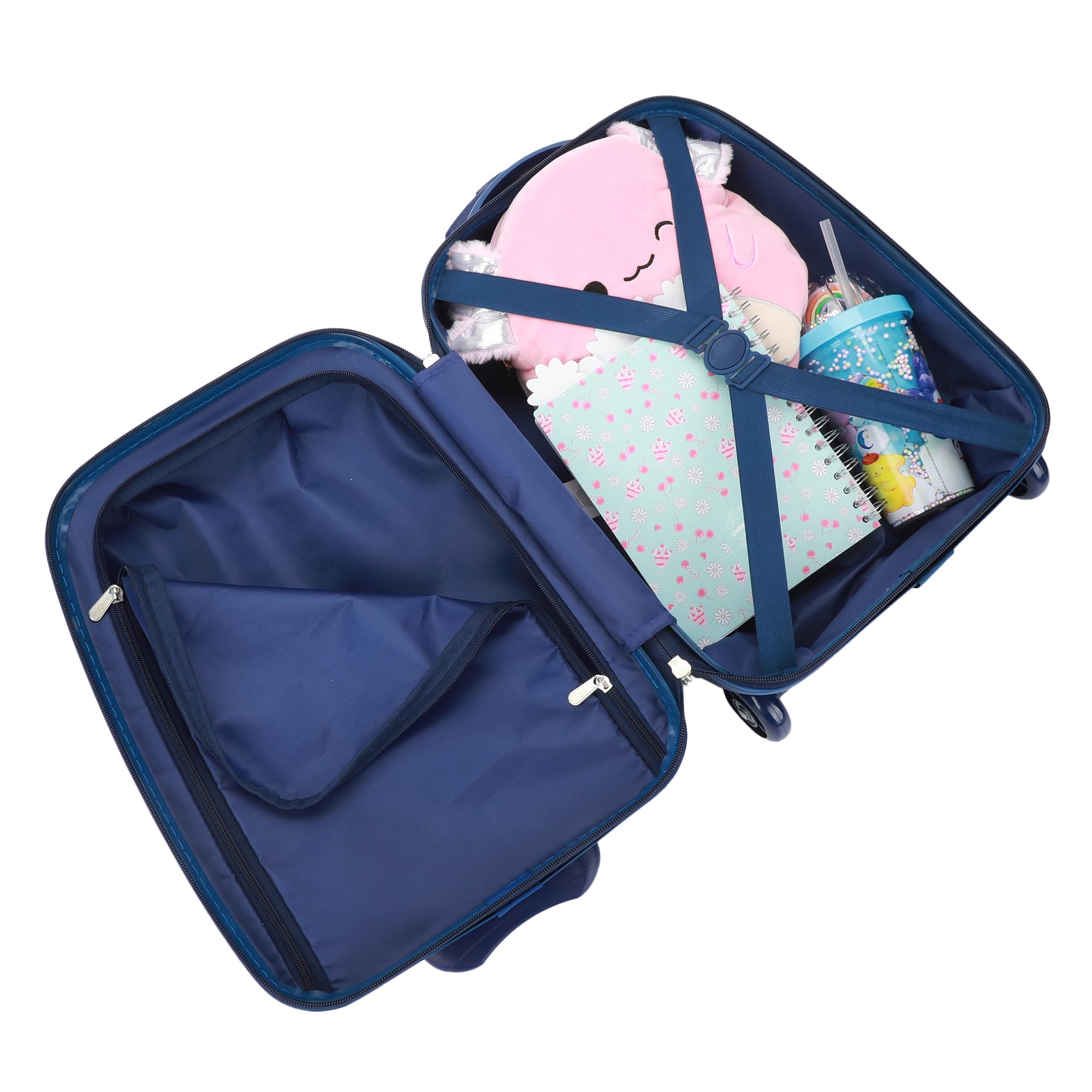 Paw Patrol Kids Travel Roller Suitcase - Lightweight Carry-On Luggage for Boys & Girls - Perfect for Airplane Trips, Vacations & School