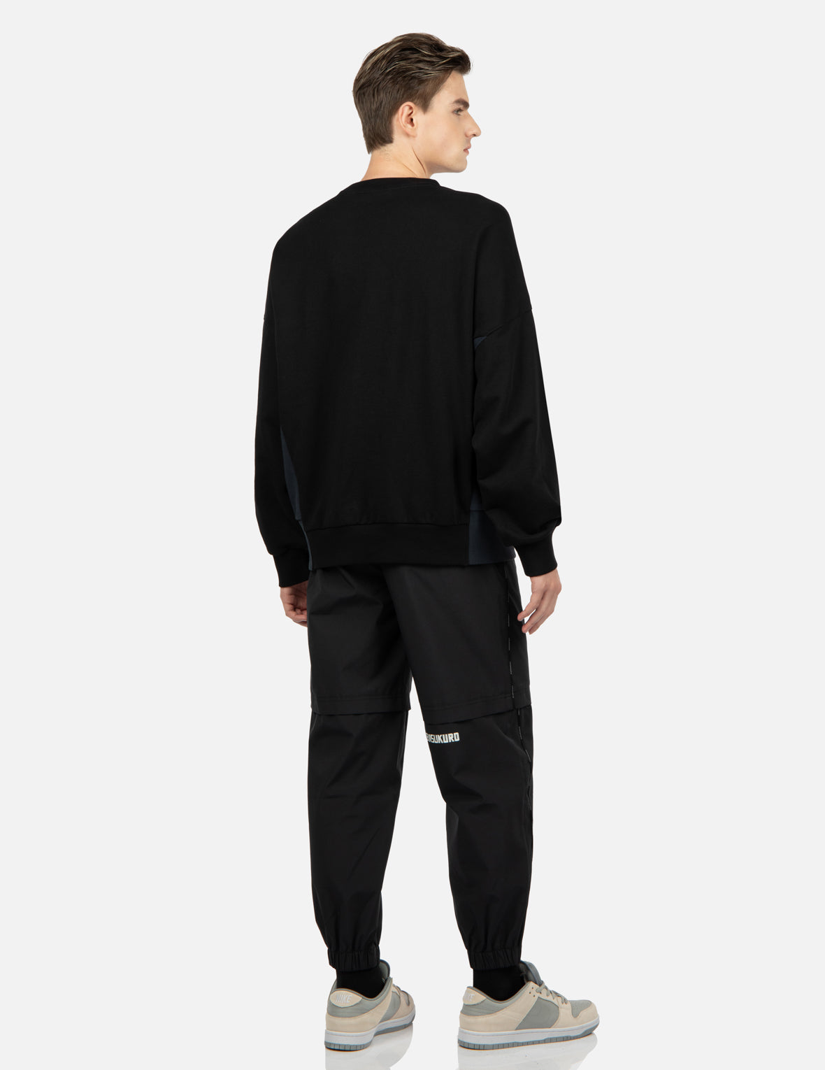 Stylish Contrast Side Panels Sweatshirt for Men & Women | Trendy Pullover Hoodie with Unique Design | Perfect for Casual Wear, Gym, and Street Fashion