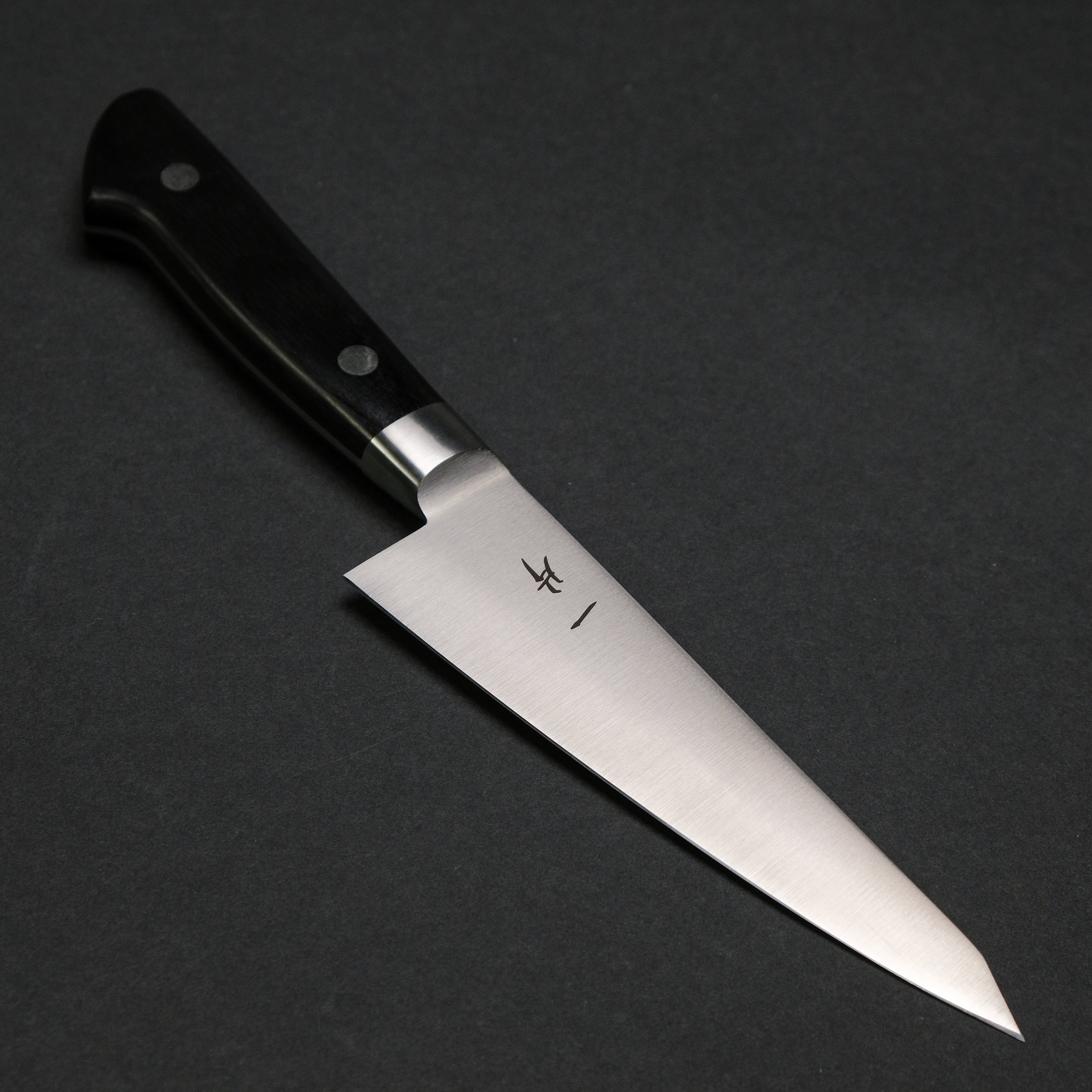 Hitohira FJ Semi Stainless Honesuki Knife with Kaku Pakka Handle - Japanese Boning Knife for Poultry, Meat & Fish Cutting | Professional Kitchen & Home Cooking Tool