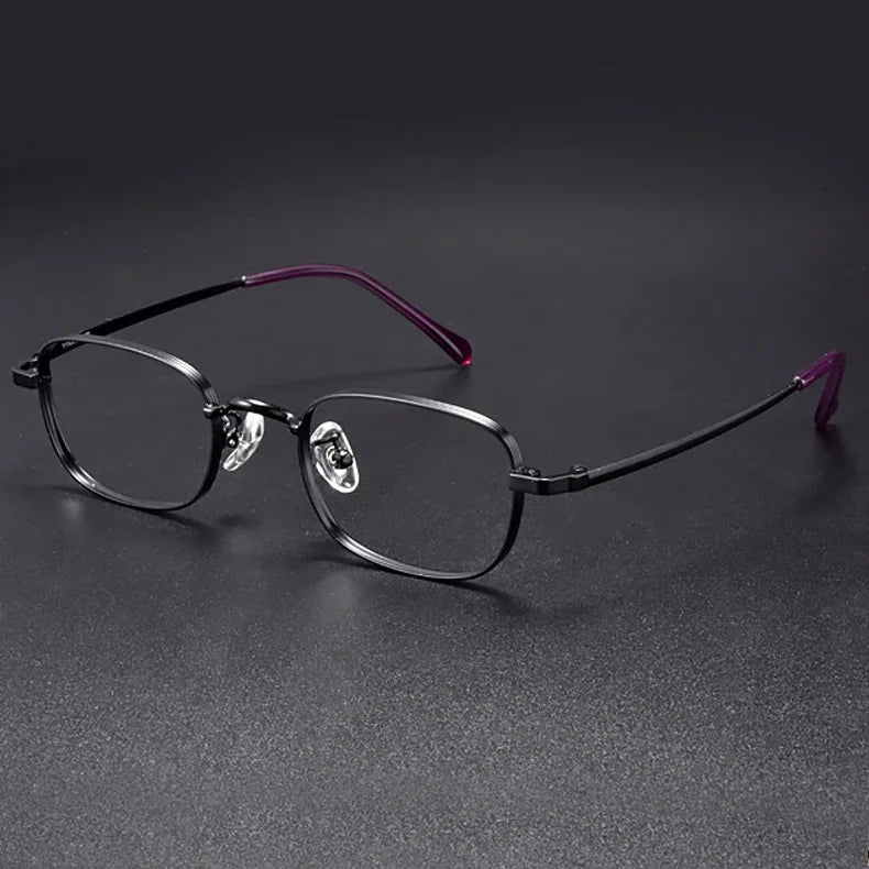 Aror Women's Full Rim Small Square Titanium Eyeglasses 49835 - Lightweight & Durable Frame for Work, Reading & Fashion Accessories