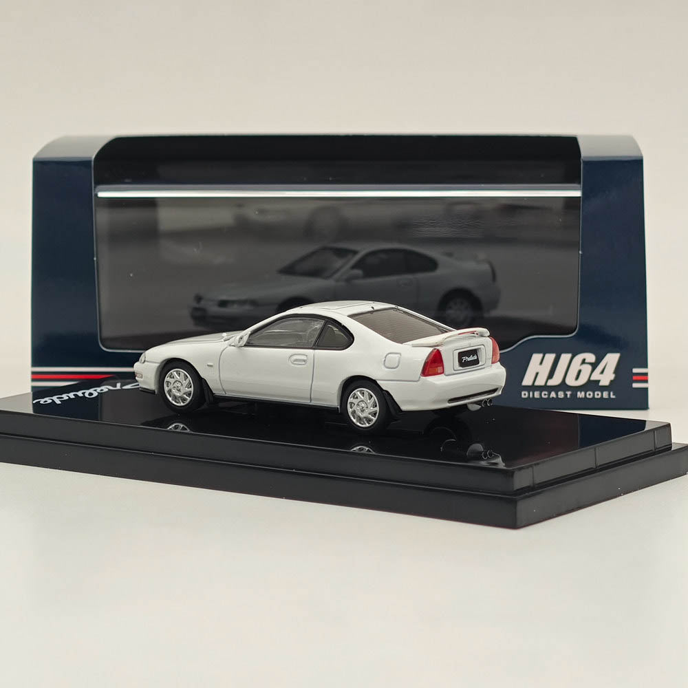 1/64 Scale Hobby Japan PRELUDE 2.2Si VTEC (BB4) Late Version Diecast Model Car - Limited Edition Collectible for Car Enthusiasts & Display - Perfect for Showcases, Gifts, and Model Car Collections